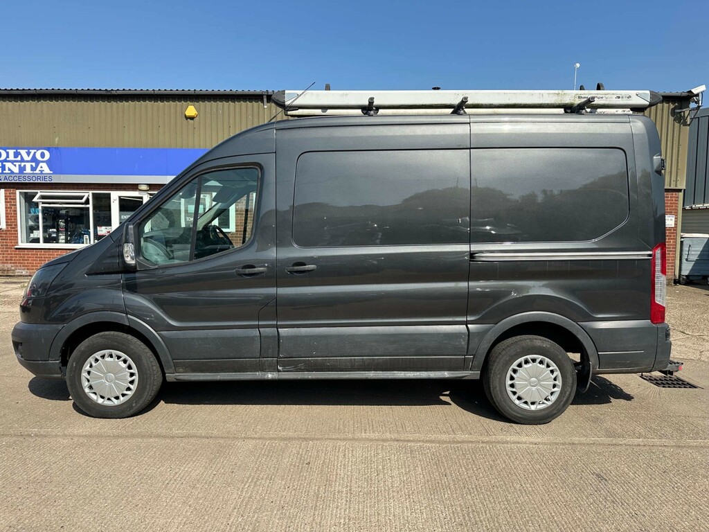 Ford Transit Custom 350 Ecoblue Panel Van Fwd L2 H2 Euro WV68FDA Grey #3