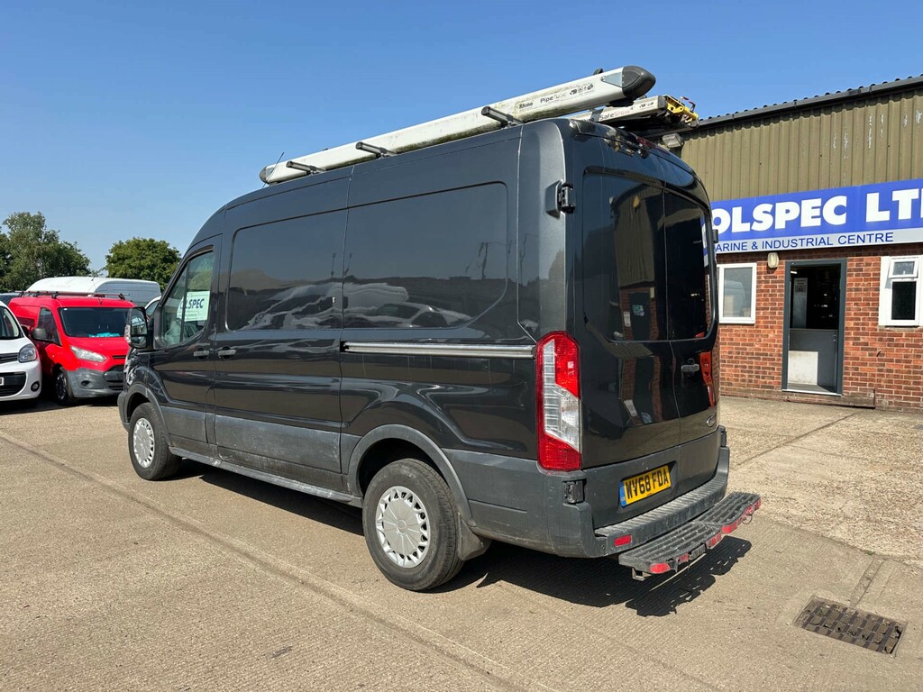 Ford Transit Custom 350 Ecoblue Panel Van Fwd L2 H2 Euro WV68FDA Grey #5