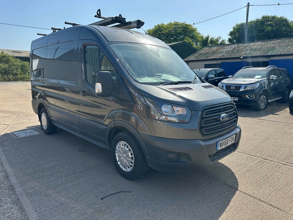 Ford Transit Custom 350 Ecoblue Panel Van Fwd L2 H2 Euro Grey