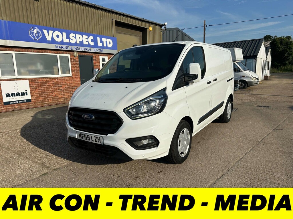 Ford Transit Custom 320 Ecoblue Trend Panel Van L1 H1 Eu White