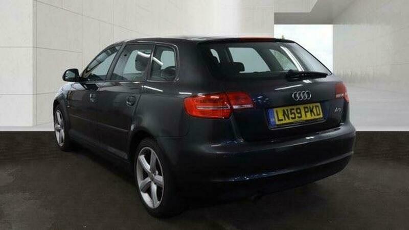 Audi A3 1.6 S Line Sportback Euro 4 102 Black #3