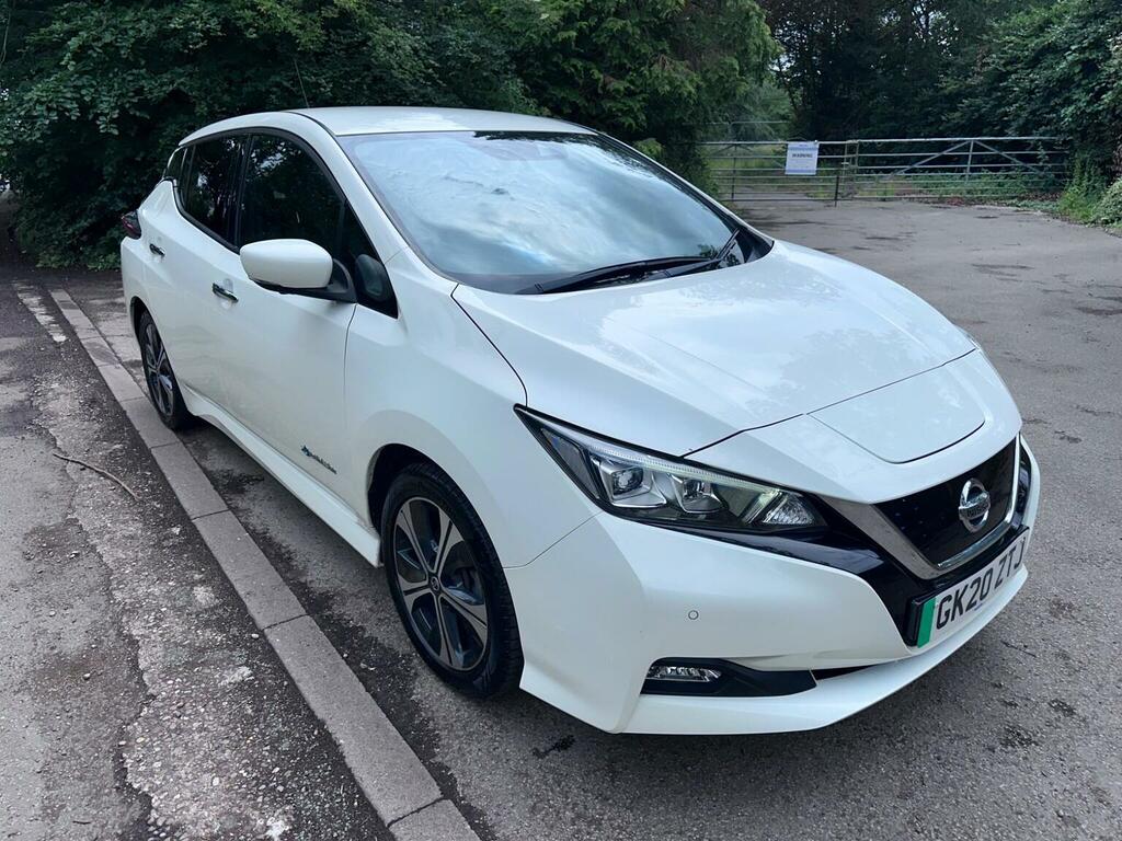 Nissan Leaf Hatchback GK20ZTJ White #5