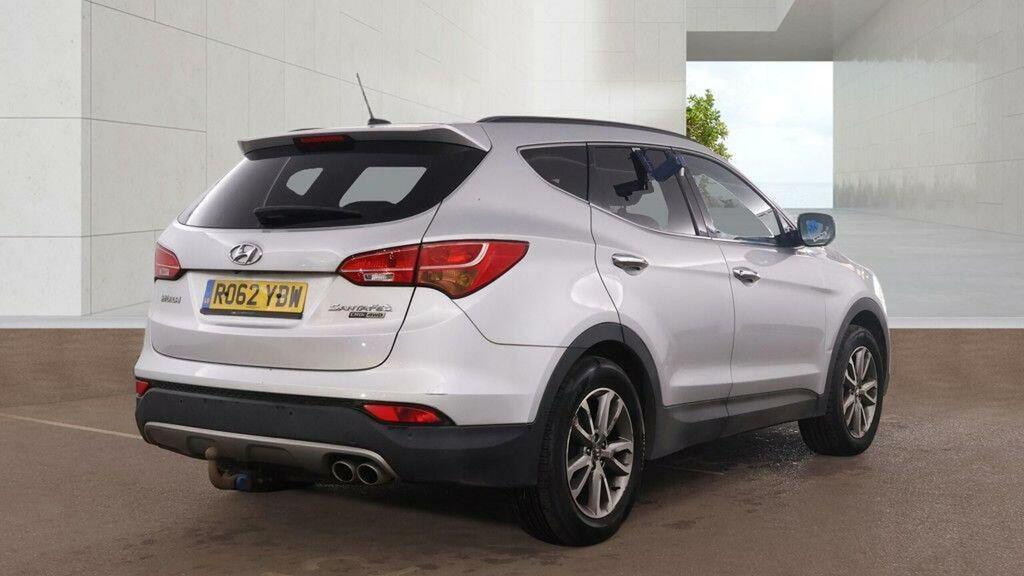 Hyundai Santa Fe 2.2 Crdi Premium 4Wd Euro 5 7 Seat Silver #4