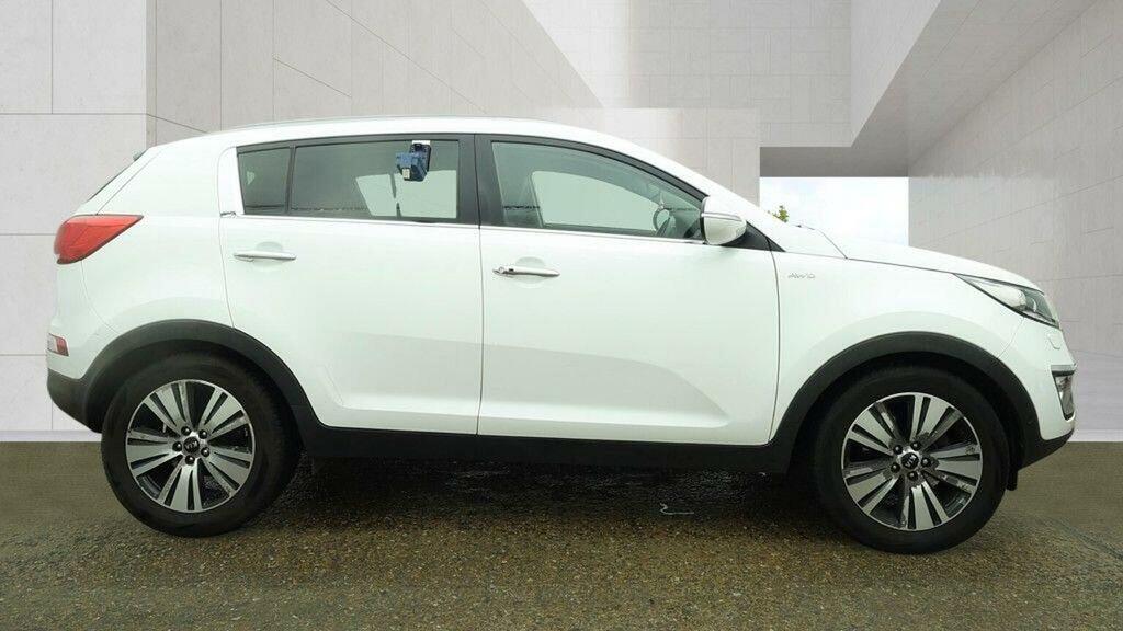 Kia Sportage 2.0 Crdi Kx-4 Awd Euro 5 White #4