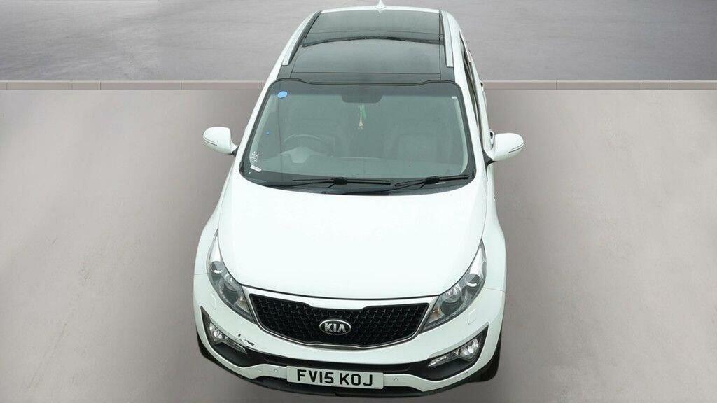 Kia Sportage 2.0 Crdi Kx-4 Awd Euro 5 White #6