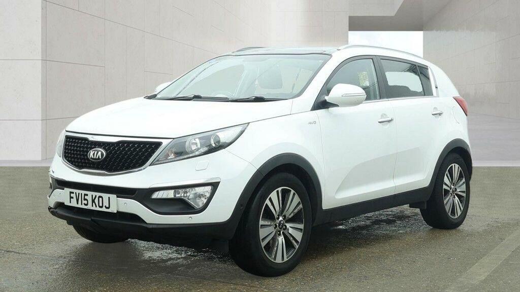 Kia Sportage 2.0 Crdi Kx-4 Awd Euro 5 White