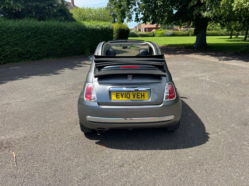 Fiat 500C 1.2 Pop 2010 White #13
