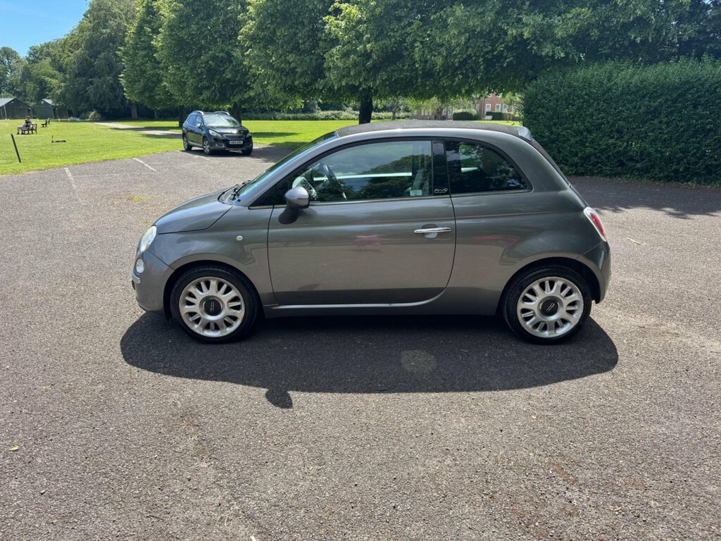 Fiat 500C 1.2 Pop 2010 White #9
