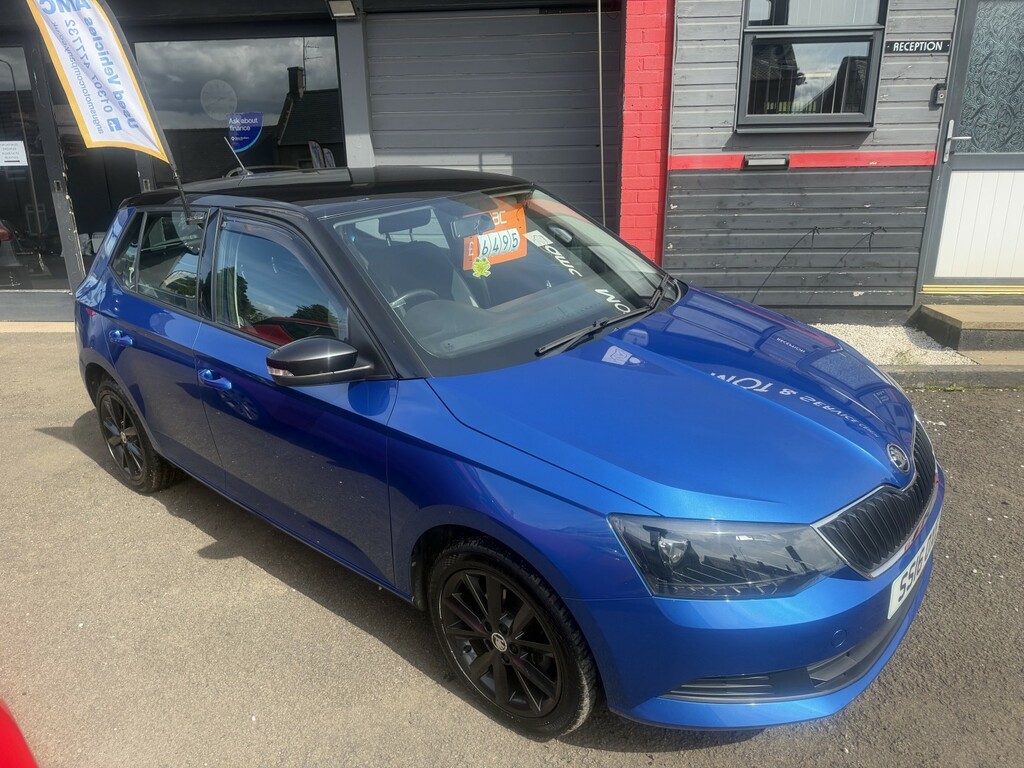 Skoda Fabia Hatchback 1.2 Tsi Colour Edition 2016 SS16OXE Blue #4