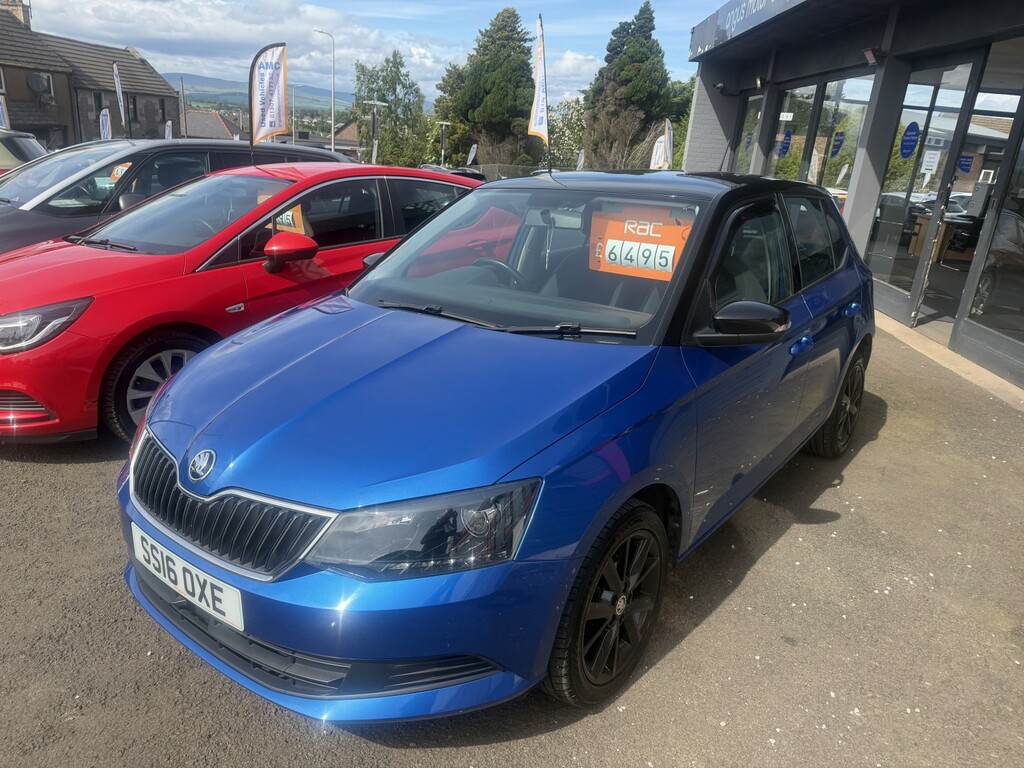 Skoda Fabia Hatchback 1.2 Tsi Colour Edition 2016 SS16OXE Blue #2