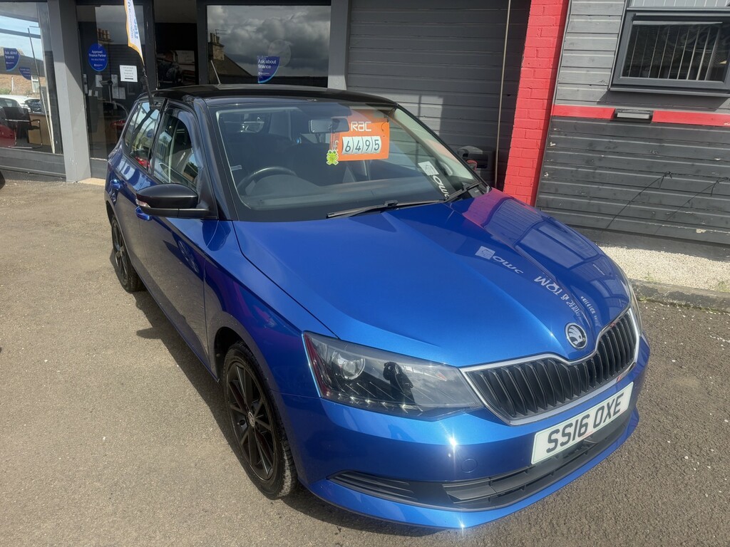 Skoda Fabia Hatchback 1.2 Tsi Colour Edition 2016 SS16OXE Blue #3