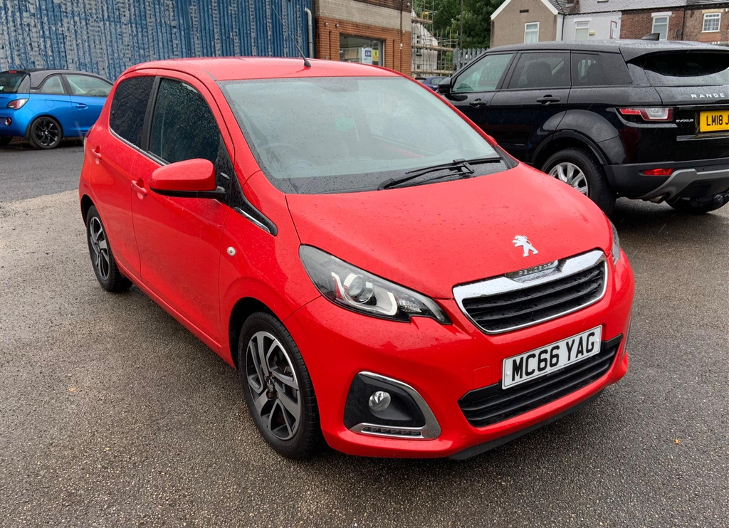 Peugeot 108 108 Allure Red
