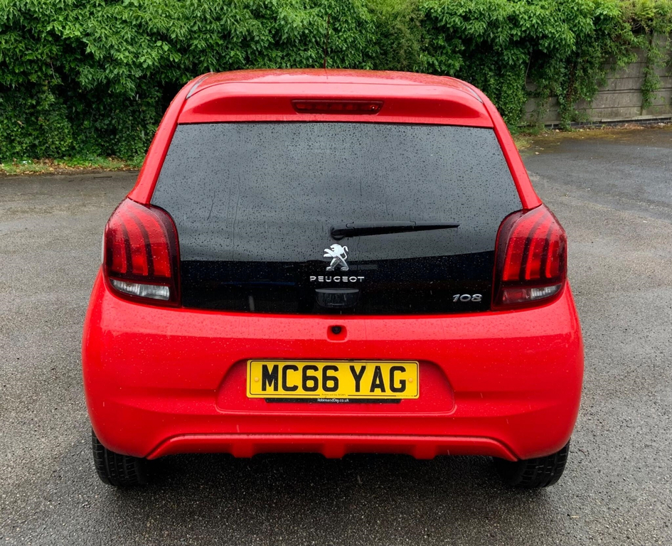 Peugeot 108 108 Allure Red #5
