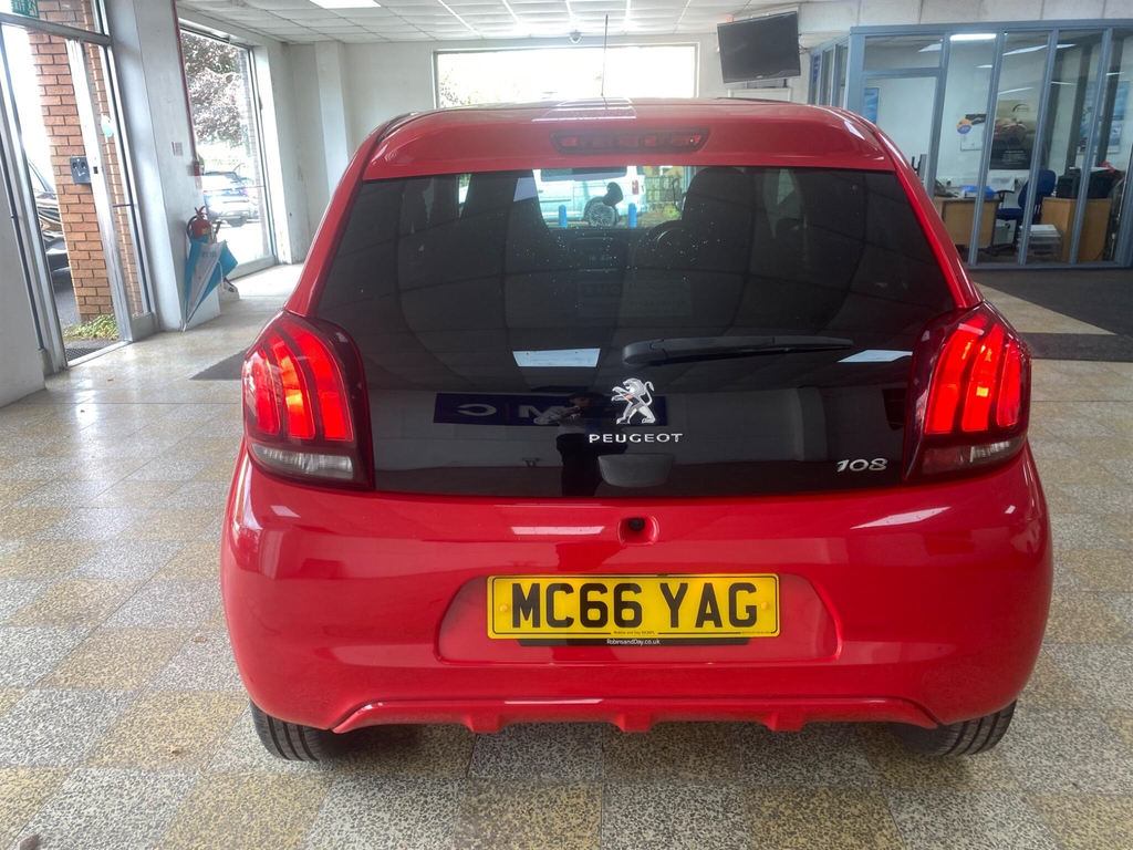 Peugeot 108 1.2 Puretech Allure Euro 6 Red #6