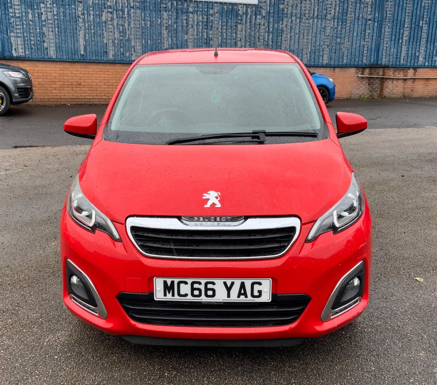 Peugeot 108 108 Allure Red #2