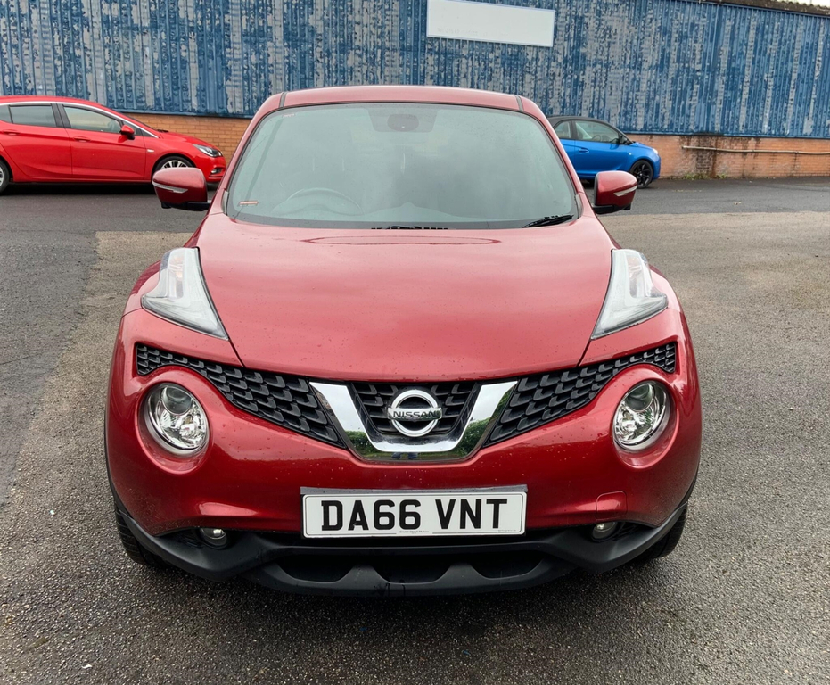 Nissan Juke 1.2 Dig-t Tekna Euro 6 Ss DA66VNT Red #2