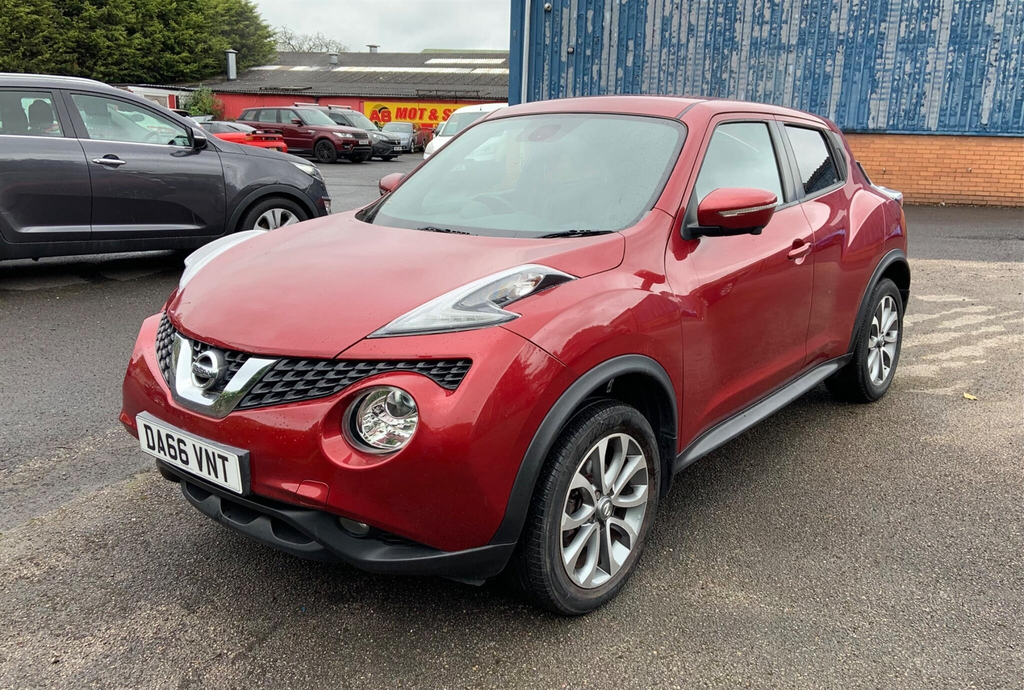 Nissan Juke 1.2 Dig-t Tekna Euro 6 Ss DA66VNT Red #3