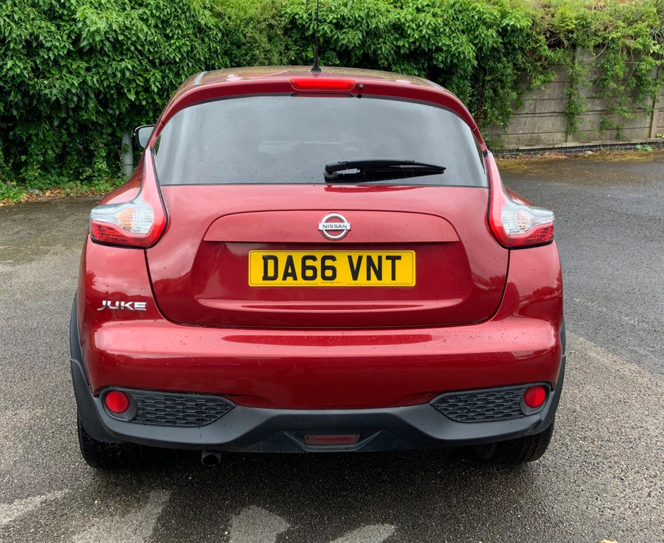 Nissan Juke 1.2 Dig-t Tekna Euro 6 Ss DA66VNT Red #6