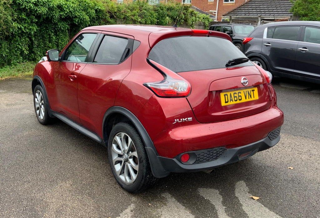 Nissan Juke 1.2 Dig-t Tekna Euro 6 Ss DA66VNT Red #5