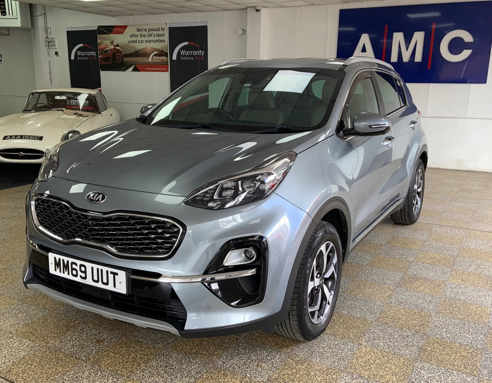 Kia Sportage 1.6 Gdi Platinum Edition Euro 6 Ss MM69UUT Silver #3