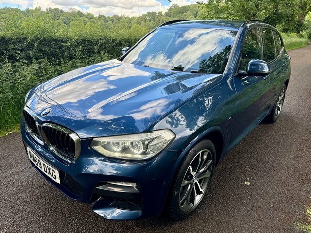 BMW X3 2.0 20D M Sport Suv Xdrive Eu MW69DXG Blue #2