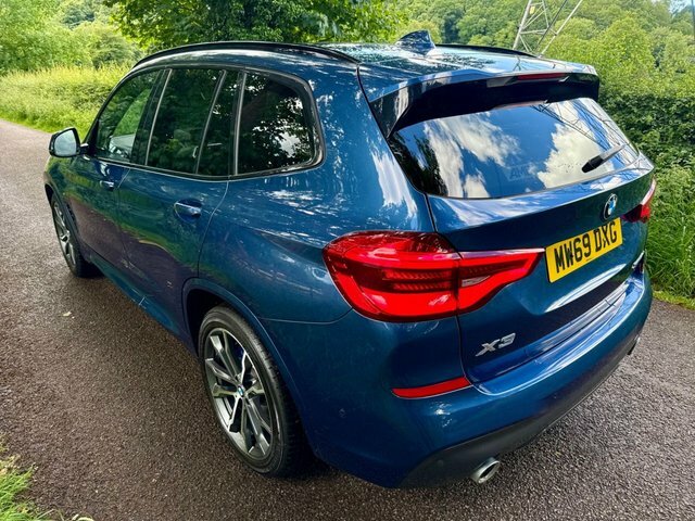 BMW X3 2.0 20D M Sport Suv Xdrive Eu MW69DXG Blue #3