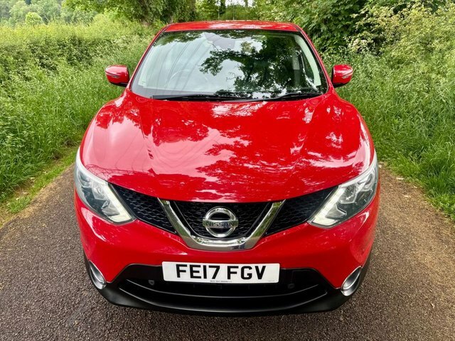 Nissan Qashqai 1.5 Dci Acenta Suv 2Wd Euro 6 S FE17FGV Red #5