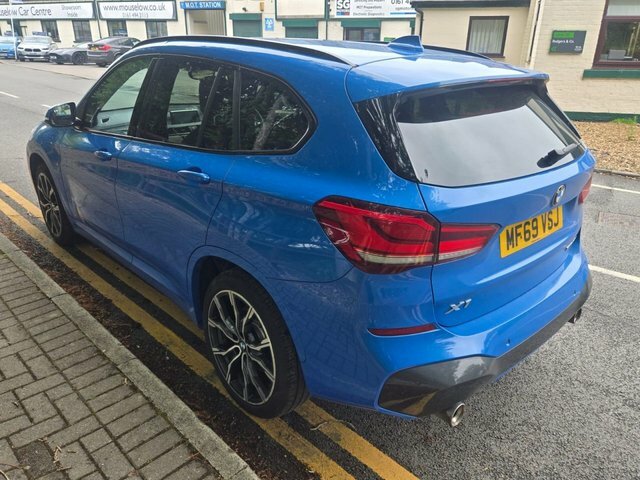 BMW X1 2.0 20I Gpf M Sport Suv Dct Sdrive Euro MF69VSJ Blue #3