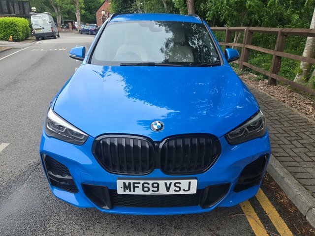 BMW X1 2.0 20I Gpf M Sport Suv Dct Sdrive Euro MF69VSJ Blue #6
