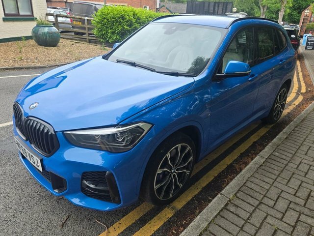 BMW X1 2.0 20I Gpf M Sport Suv Dct Sdrive Euro MF69VSJ Blue #2