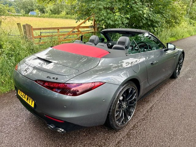 Mercedes-Benz SL Class 2.0 Sl43 Mhev Amg Premium Plus Convertible P Red #6