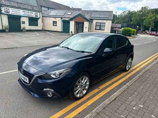Mazda 3 2.0 Skyactiv-g Sport Nav Hatchback Manu Blue #2