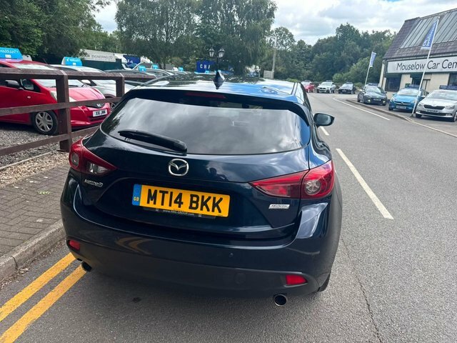 Mazda 3 2.0 Skyactiv-g Sport Nav Hatchback Manu Blue #5