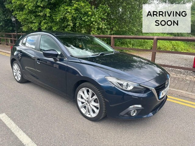 Mazda 3 2.0 Skyactiv-g Sport Nav Hatchback Manu Blue