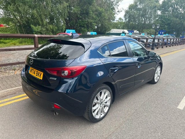 Mazda 3 2.0 Skyactiv-g Sport Nav Hatchback Manu Blue #4