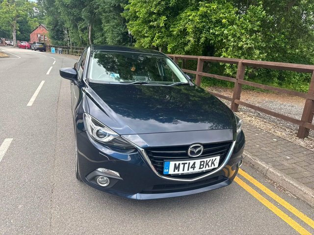 Mazda 3 2.0 Skyactiv-g Sport Nav Hatchback Manu Blue #6
