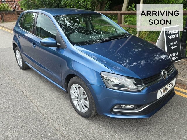 Volkswagen Polo 1.2 Tsi Bluemotion Tech Se Hatchback Ma Blue