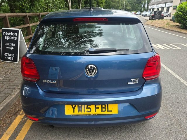 Volkswagen Polo 1.2 Tsi Bluemotion Tech Se Hatchback Ma Blue #5