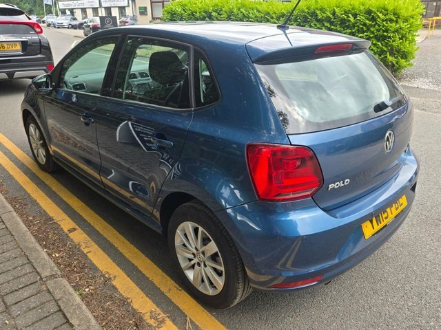 Volkswagen Polo 1.2 Tsi Bluemotion Tech Se Hatchback Ma Blue #3