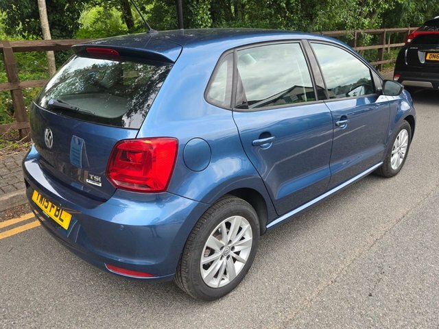 Volkswagen Polo 1.2 Tsi Bluemotion Tech Se Hatchback Ma Blue #4