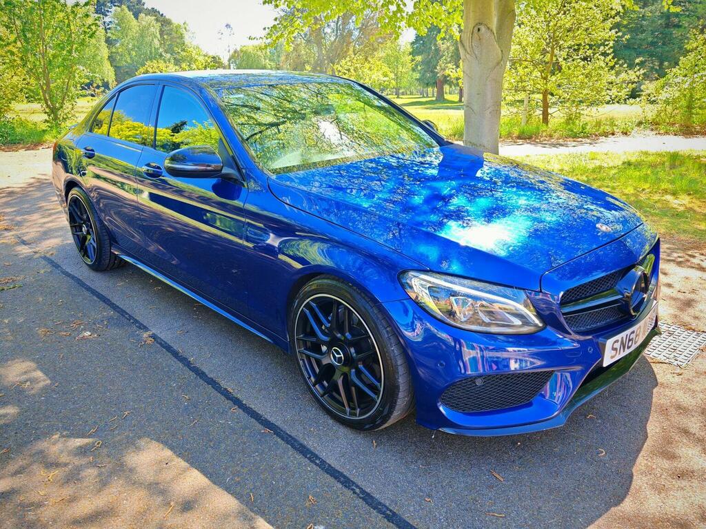 Mercedes-Benz C Class 2.1 C220d Amg Line G-tronic Euro 6 Ss Blue