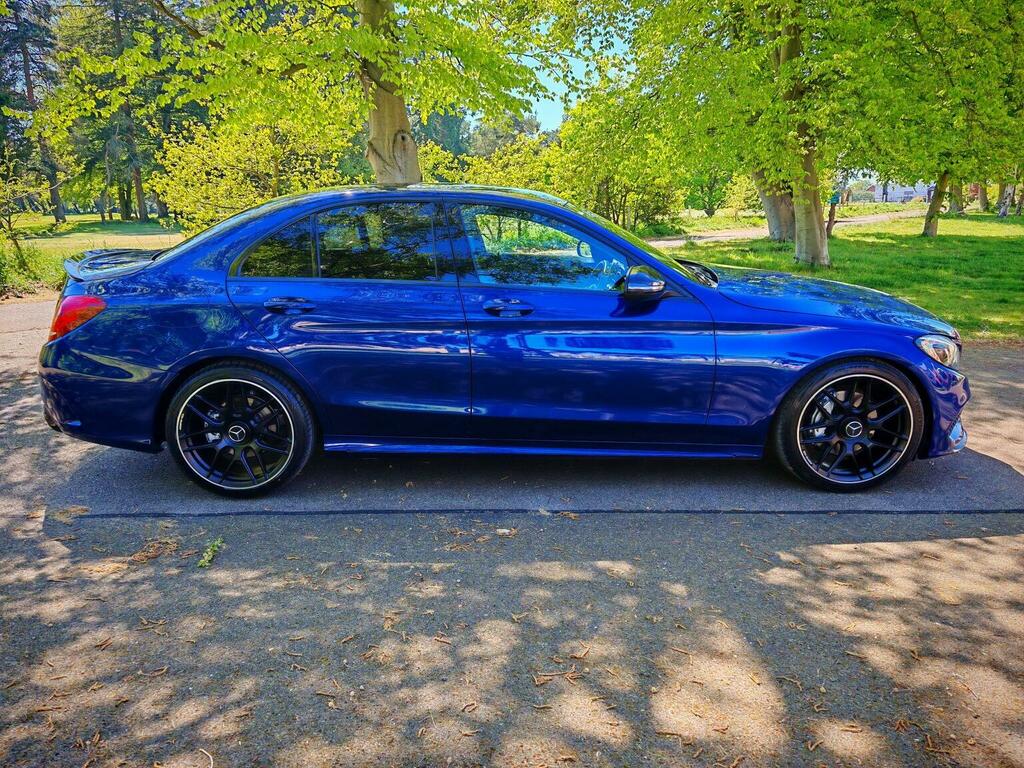 Mercedes-Benz C Class 2.1 C220d Amg Line G-tronic Euro 6 Ss Blue #3
