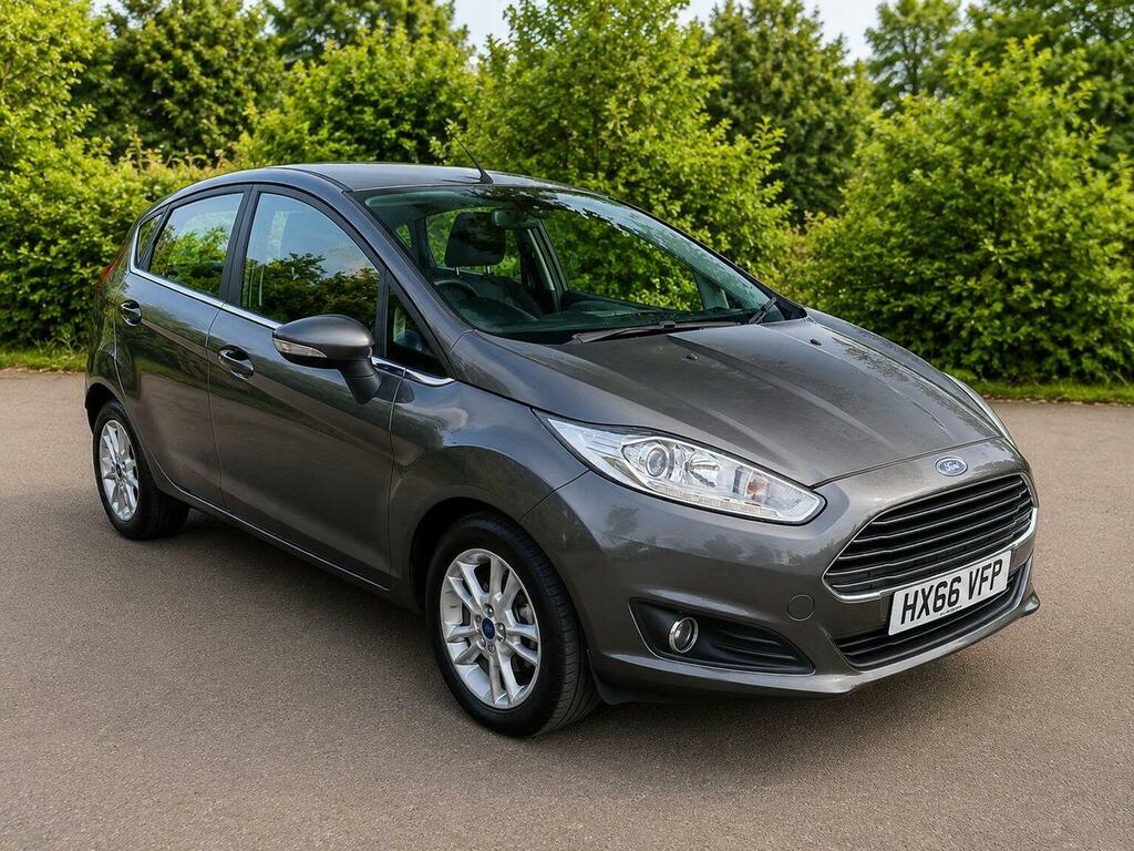 Ford Fiesta Hatchback 1.0T Ecoboost Zetec Euro 6 Ss 20 Grey