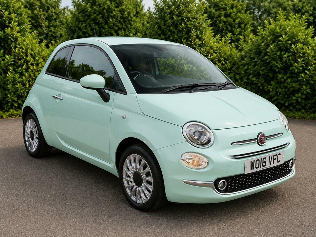 Fiat 500 1.2 Lounge Euro 6 Ss Green