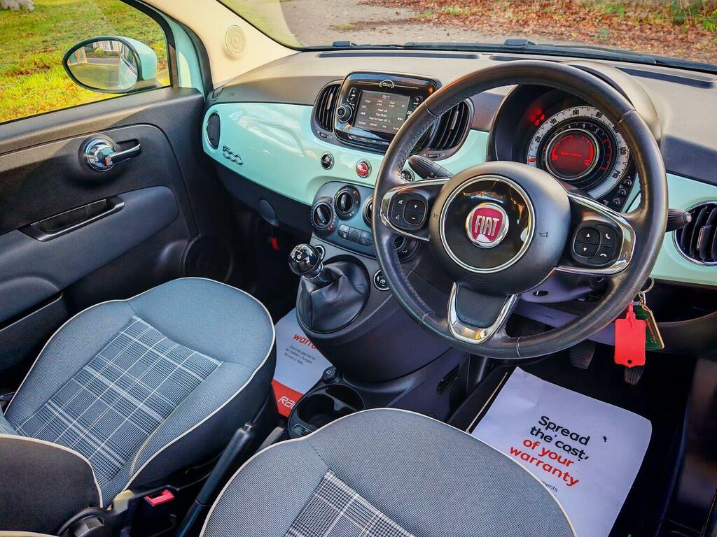 Fiat 500 1.2 Lounge Euro 6 Ss Green #2