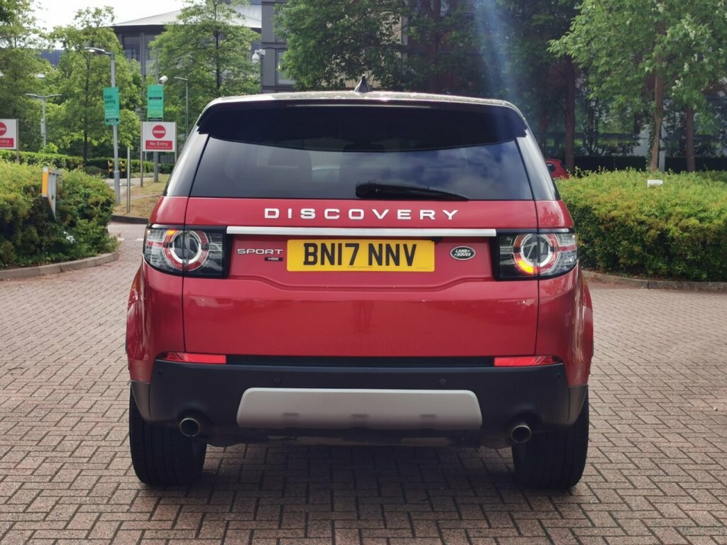 Land Rover Discovery Sport 2L Hse Luxury BN17NNV Red #5