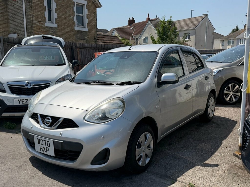 Nissan Micra Hatchback Silver #3