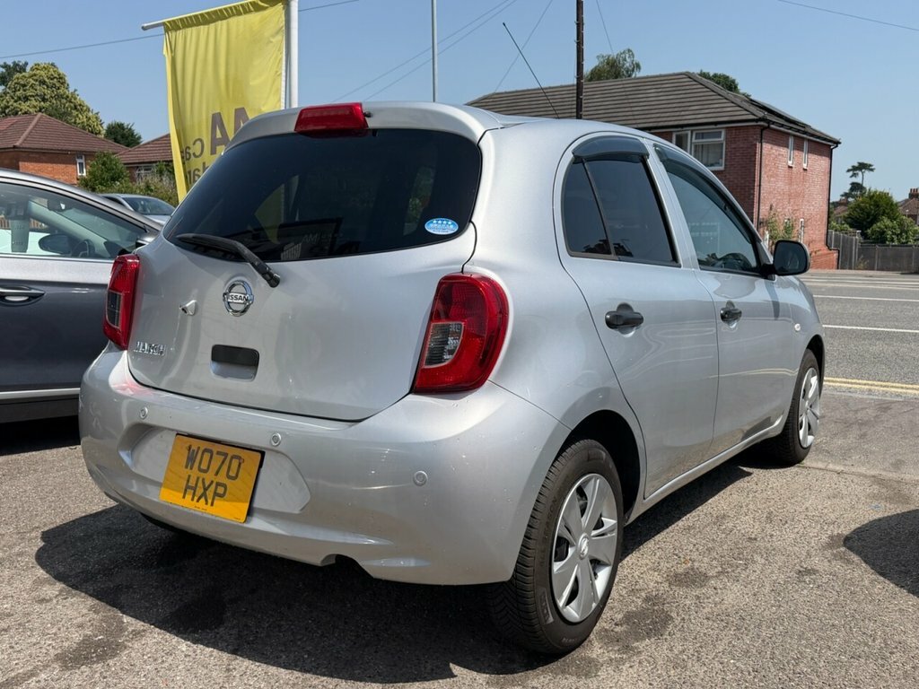 Nissan Micra Hatchback Silver #5