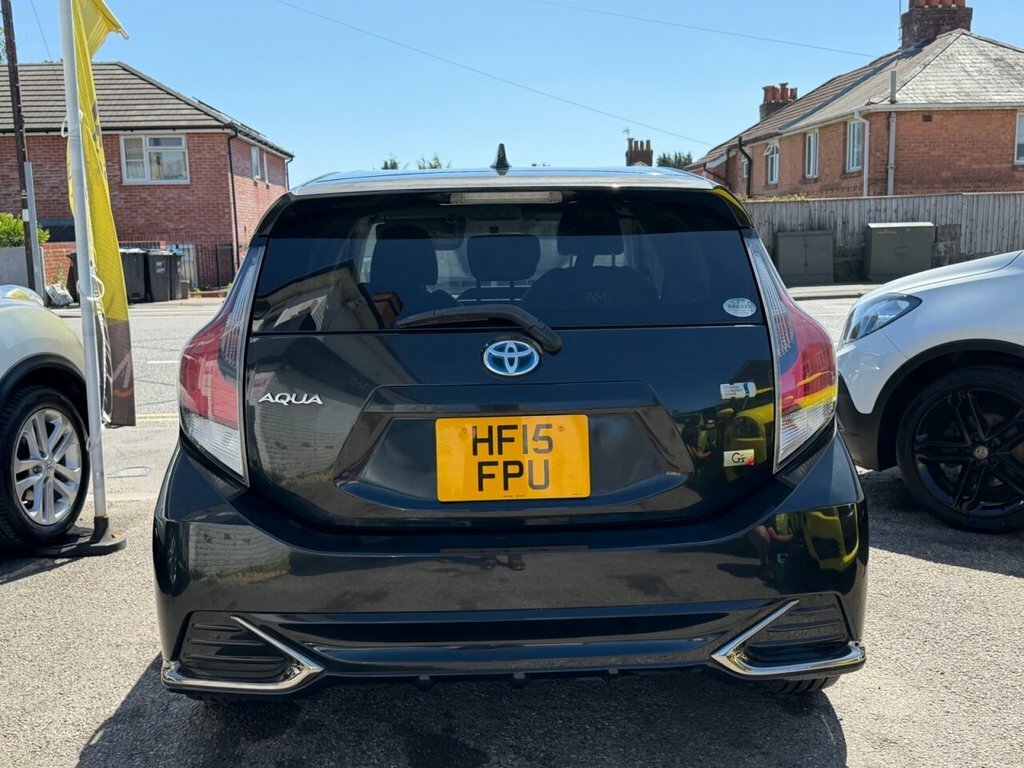 Toyota Aqua Hatchback Black #5