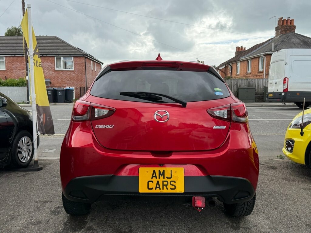 Mazda Demio Hatchback Red #5